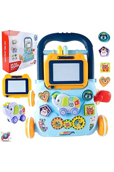 Creative Toys Walker educațional interactiv ANGMAD cu funcții muzicale, tablă...