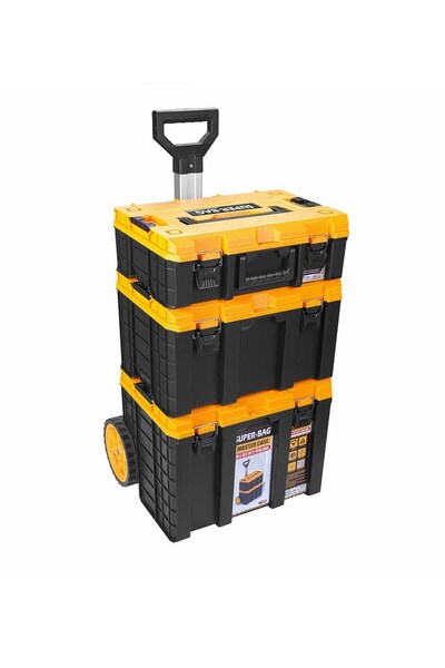 Hesaplı Hırdavat S-m-l Master Case Tekerlekli Modül 3’lü Set