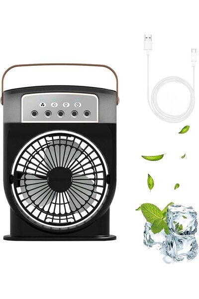 Aırstorr Airstorr Şarjlı Buharlı Hava Soğutucu Taşınabilir Sulu Klima 3 Rüzga...