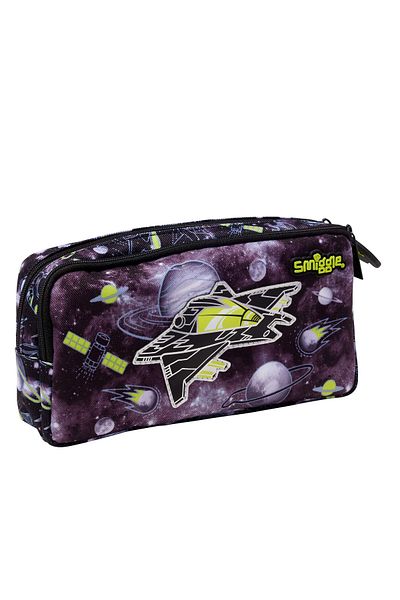 SMIGGLE Galaxy Detailed Pencil Case with Pockets