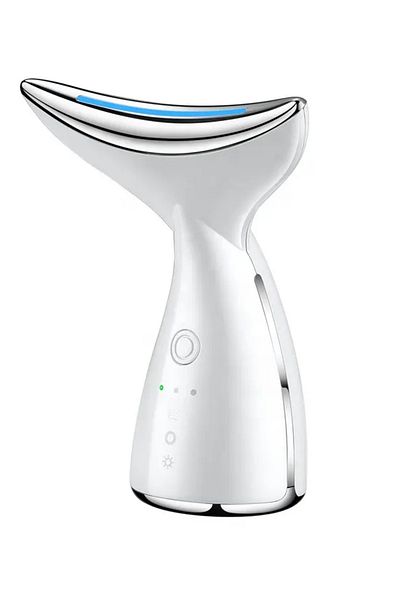 Influential Tech Aparat facial Swan 3 în 1 – hidratare, anti-îmbătrânire, EMS, încălzire, fotoni, 500mAh, îngrijire profesională