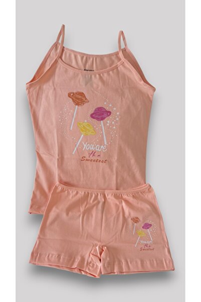 ADN Underwear Adn Kids Girl's Tank Top & Boxer Printed Underwear Set