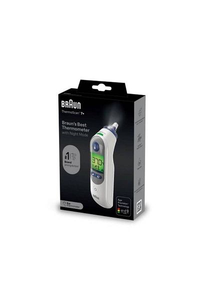 Braun مقياس حرارة الأذن ثيرموسكان من براون