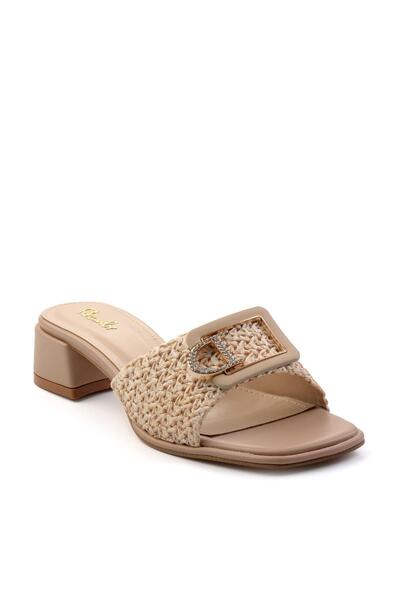 Bambi Beige Women's Slippers K04231449609