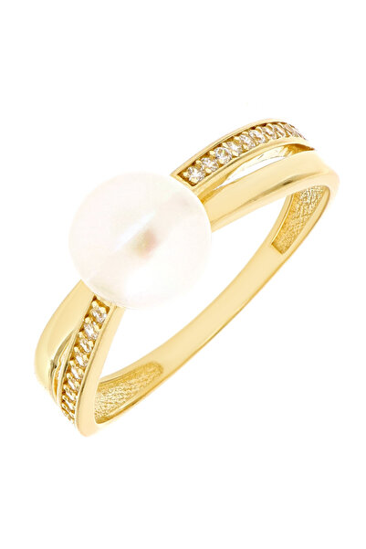 MOHI Fine Jewellery Inel din aur galben de 14k