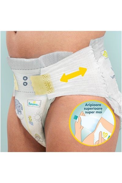 Pampers Scutece Premium Care Mega Box Mărimea 4, 9-14 Kg, 104 Bucăți