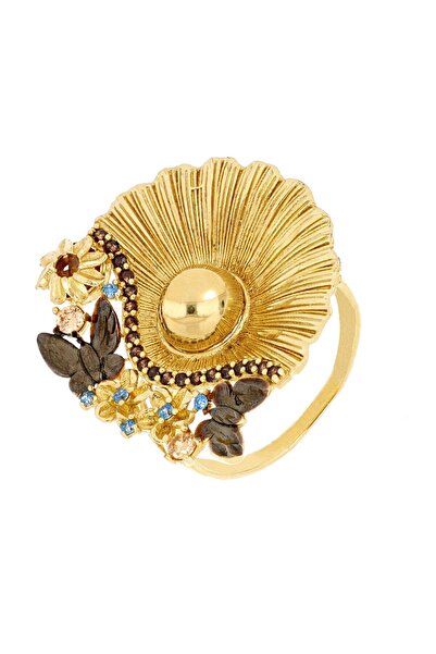 MOHI Fine Jewellery Inel din aur galben de 14k