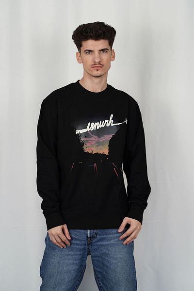 ISNURH FLIGHTMODE OUT SWEATSHIRT - ISNURH - BLACK, S