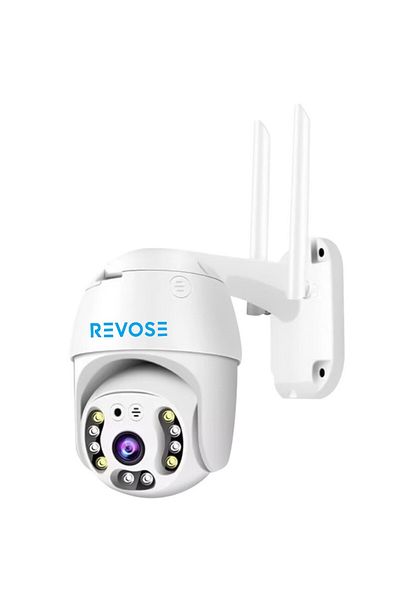 REVOSE REVOSE™ 5MP 2560x1920 Video Surveillance Camera, Motion Alarm, Indoor and Outdoor, White