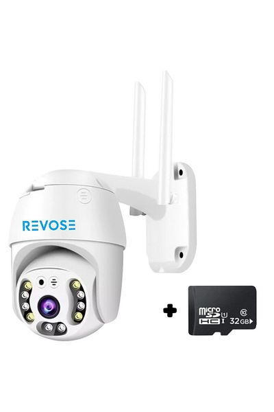 REVOSE Video Surveillance Camera ™ 5mp 2560x1920, Dedicated Application, 32gb Micro Sd Card Included
