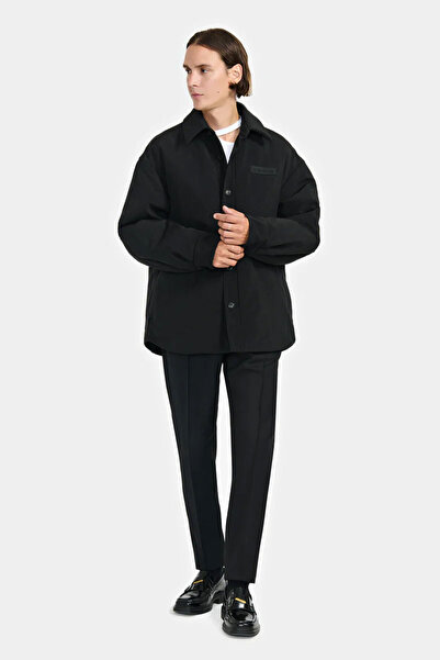 LOUIS GABRIEL NOUCHI ΜΠΛΟΥΖΑΚΙ ΜΕ Πουκάμισο-τζάκετ - - M/L, ΜΑΥΡΟ