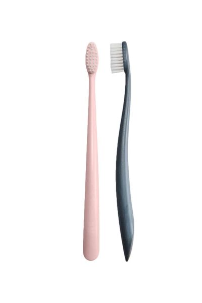 Jack N'Jill Biodegradable toothbrush, Rose Quartz, Monsoon Mist 2pcs set - Jack n' Jill