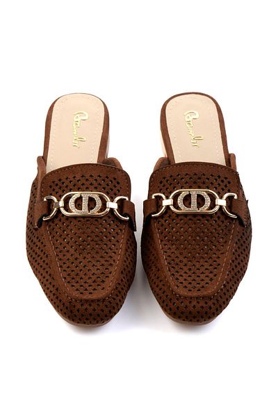 Bambi Brown Women's Slippers K04688003002