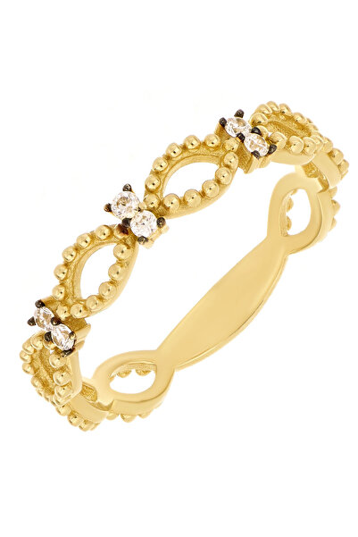 MOHI Fine Jewellery Inel din aur galben de 14k