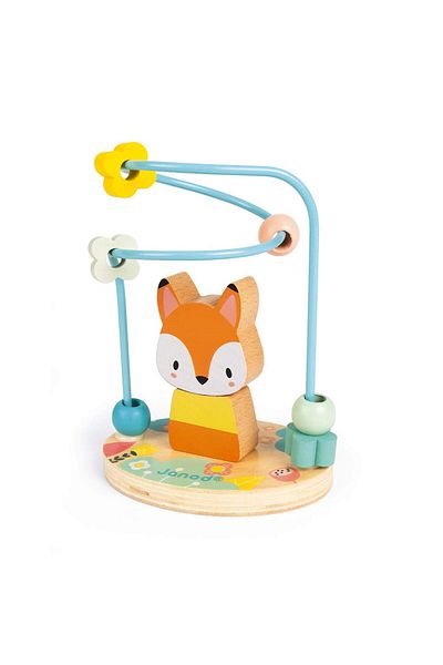 Brands For Less Janod Wooden Pure Fox Bead Maze