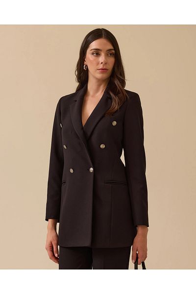 SEÇİL Buttoned Classic Cut Blazer Jacket