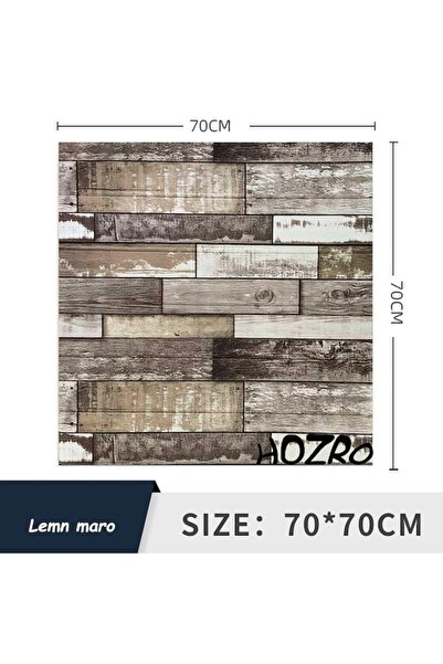 HOZRO Set 20 x Tapet 3D Self-Adhesive HOZRO, Wood Panel Imitation Model