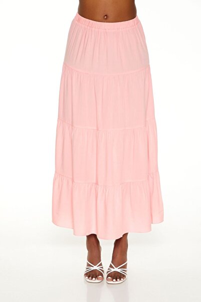 Forever 21 Katmanlı Maxi Etek
