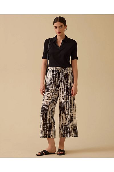 SEÇİL Patterned Ankle Length Trousers