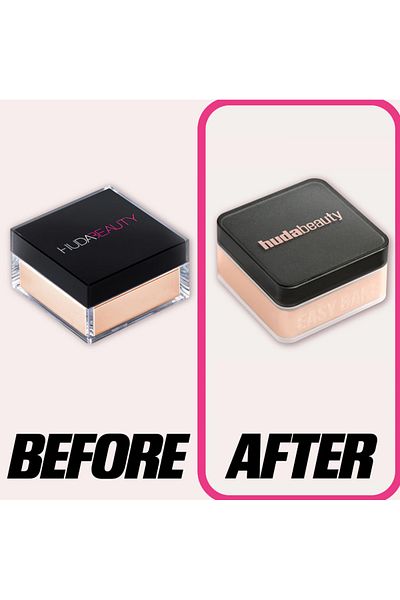 Huda Beauty Easy Bake Loose - Fixing Powder a Light Radiance for the Skin Long Lasting Permanence (20 g)