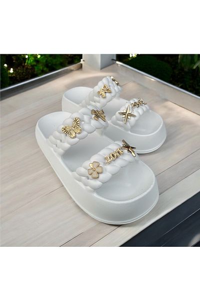 Hızlı Al Slippers.Plah Pool Sea Garden Slippers Suitable for Daily Use.