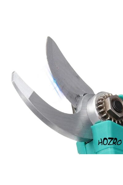 HOZRO HOZRO Electric Gardening Shears, 48V with 2 Rechargeable Batteries, 2 Carbon Steel Blades