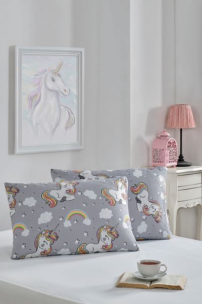MARLA HOME 2 Pillowcases |   Princess Series |   Zippered |   Cotton |   50X70Cm