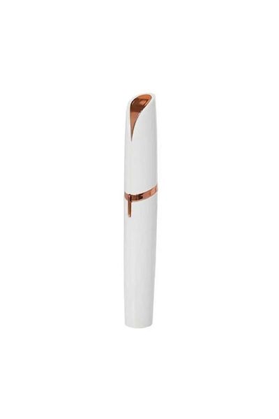 HOZRO Mini Epilator Hozro, pentru Sprancene, Cu Lumina LED, Design Compact si Elegant, Alb