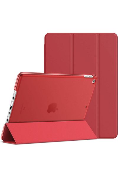 Generic JETech Case for iPad 10.2-Inch (2021/2020/2019 Model, 9/8/7 Generation), Auto Wake/Sleep Cover (Red)