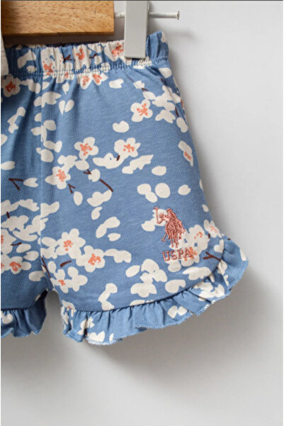 U.S. Polo Assn. U.S. Polo Assn. Usb2391 Ecru Girl's 2-Piece Set