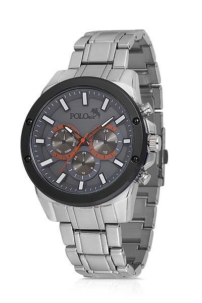 Polo Air Sport Case Men's Watch Silver Gray Color Pl-0992E3X