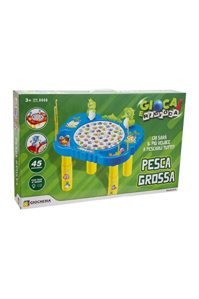 Tower Toys Balık Tutma Oyunu Masa İle Balık Tutma Seti Eğlenceli Oyun Seti Bü...