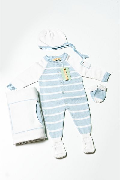 ZENİ BABY Newborn 4-Piece Knitted Knitwear Baby Set