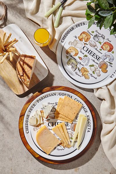Kütahya Porselen Home Chef Dads 2 Piece 31 cm Cheese Plate