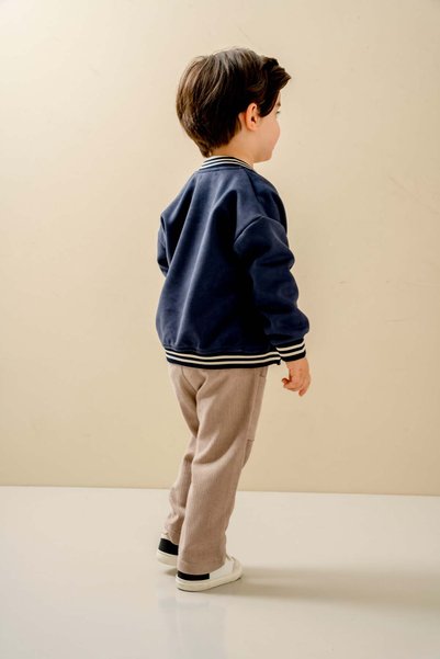 JNF kids Baby Boy College Jacket 3-Piece Set