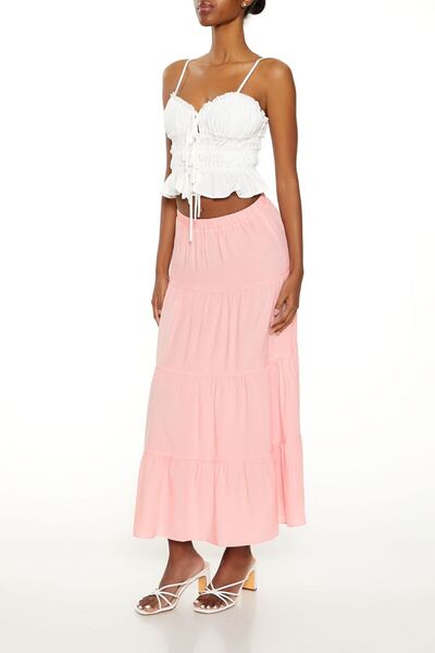 Forever 21 Katmanlı Maxi Etek
