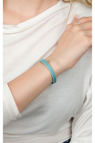 Jack Ferrero Colorful Magnetic Wrap String Bracelet