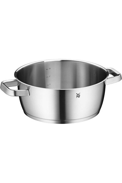 WMF Iconic İndüksiyon Tabanlı Çelik Kısa Tencere 28 cm