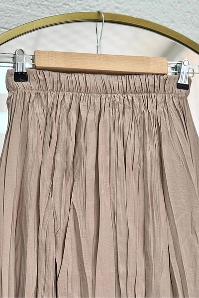 Bestenur Kraşlı Bohemian Φούστα 1398 - Mink
