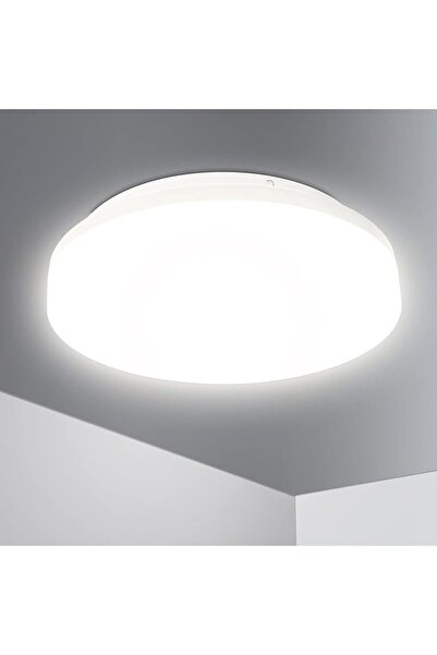 Lumare Lampă de tavan LED, 24 W, 2200 lm, diametru 280 mm, rotundă, alb cald 3000 K