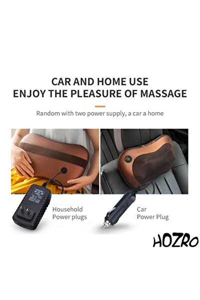 HOZRO Massage Pillow with Heating Function – Deep Relaxation and Comfort Anywhere