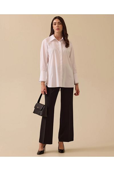 SEÇİL Stone Detailed Buttoned Shirt