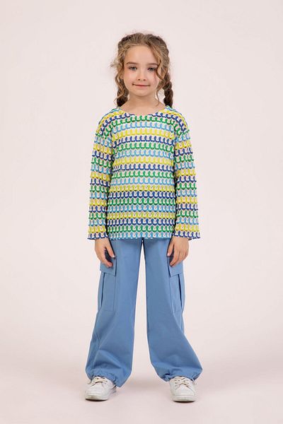 markamodi Special Design Girl's Parachute Pants with Cargo Pockets, Elastic Waist and Adjustable Legs