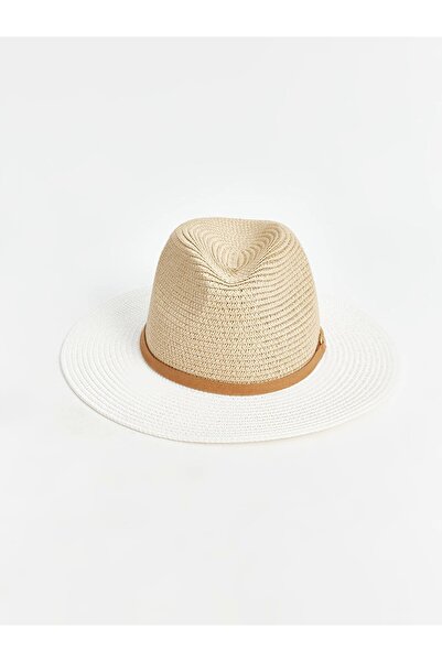 LC Waikiki LCW ACCESSORIES Pălărie Fedora de damă bej