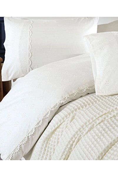 Elart Masal Duvet Cover Pike Set 7 Piece White