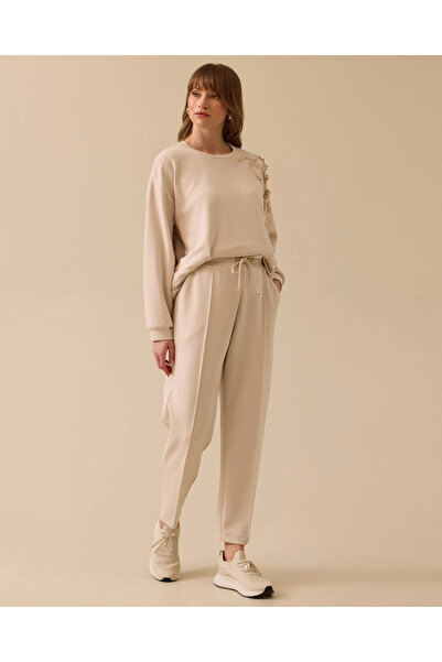 SCL Bağcıklı Bilek Boy Eşofman Altı