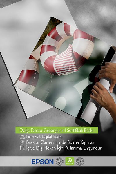 Postifull Poster cu cadru alb, Sea Ring, Fotografie, Poster de culoare roșie, Selecția de vară 2025, NR:109645