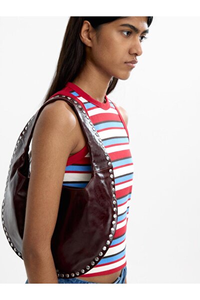 PARFOIS Deri Hobo Omuz Çantası