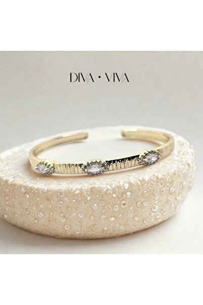 DivaViva Mystic Eye Cuff Kadın Kelepçe Model Ayarlanabilir Bileklik