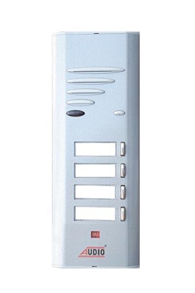 AUDİO 4LÜ HOPARLÖRLÜ TEK SIRA ZİL PANELİ